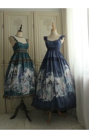 Faeries Daffodil A Midsummer Night’s Dream Short and Long JSK(Reservation/4 Colours/Full Payment Without Shipping)